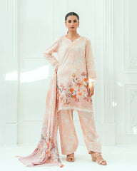 Printed Lawn 3 Piece