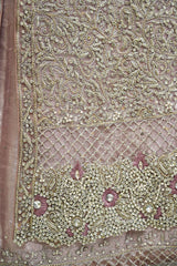 Pink Blush Silver Maxi – Noorangi – Net