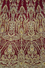 Maharani’s Ruby Lehenga – Noorangi – Chiffon