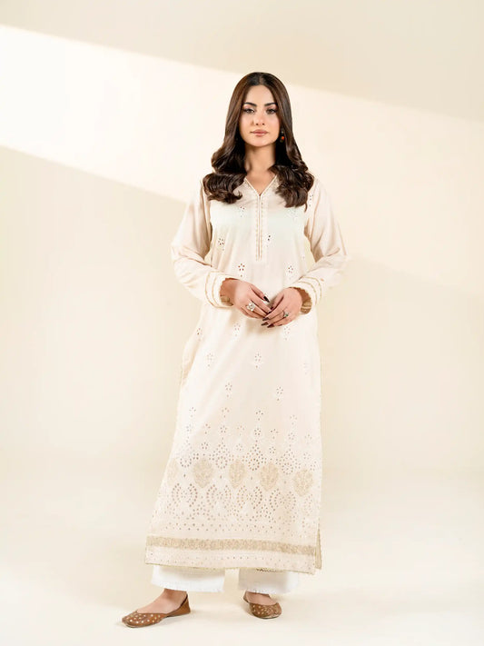 EMBROIDERED CHIKANKARI LAWN SHIRT