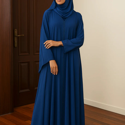 Premium Blue Designer Abaya