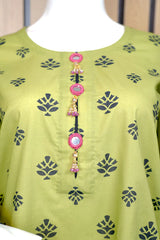 2 Piece – Cambric Suit – Noorangi – Cambric