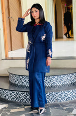 Queen’s blazer – Noorangi – Organza – Silk