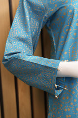 3 Piece – Cambric Suit – Paste Printed – Noorangi – Cambric