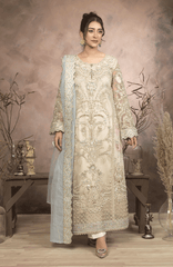Ferea - Net and Rawsilk - Off-White