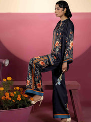 2 PIECE - EMBELLISHED SILK SUIT - Rabazka