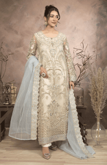 Ferea - Net and Rawsilk - Off-White