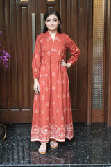 1 Piece – Cambric Frock – Noorangi – Cambric