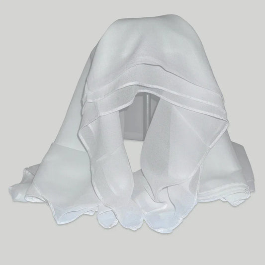Georgette - Premium White