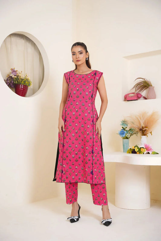 Blossom – Pink Sleeveless Co ord