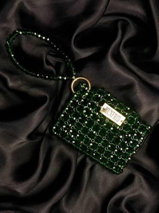Crystal Wallet Forest Green