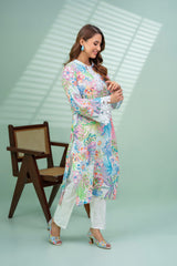 Jahan Ara - Whimsical (1pc-Stitched Kurti)