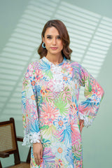 Jahan Ara - Whimsical (1pc-Stitched Kurti)