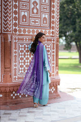 SF-263 | Sheesha Silk 3Pcs | Luxury Formal