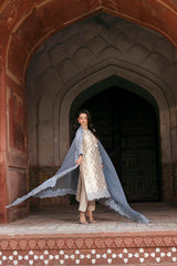 SF-262 | Jamawar Embossed Silk 3Pcs | Luxury Formal