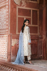 SF-262 | Jamawar Embossed Silk 3Pcs | Luxury Formal