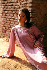 SF-256 | Rayyan Silk Kaftan | Luxury Formal
