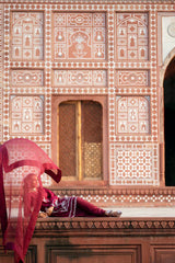 SF-264 | Embroidered Korean Raw Silk 3Pcs | Luxury Formal