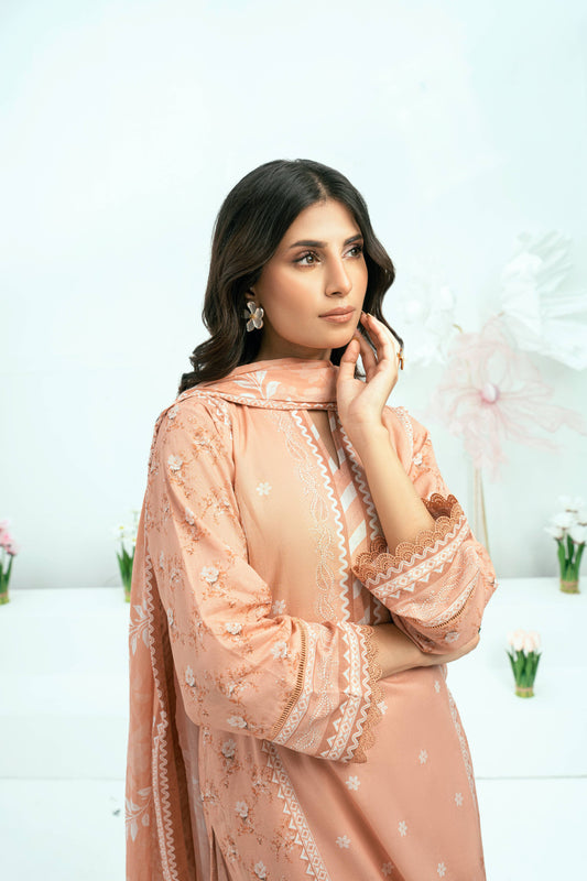 Printed Lawn 3 Piece