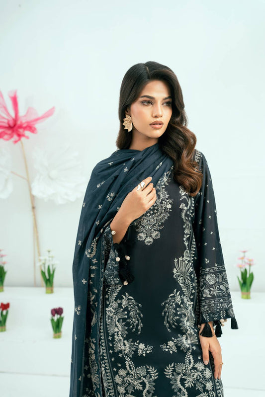 Printed Lawn 3 Piece