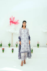 Printed Lawn 3 Piece