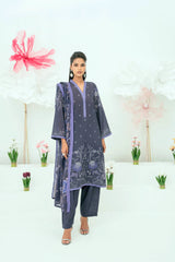 Printed Lawn 3 Piece