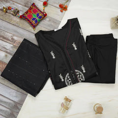 3 Pc Embroidered Lawn Suit