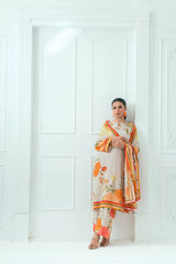 Printed Lawn 3 Piece