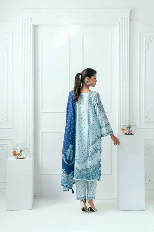 Printed Lawn 3 Piece