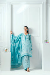 Printed Lawn 3 Piece