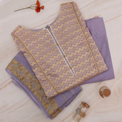 Mauve Lawn 3-Piece Suit