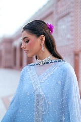 SF-261 | Embroidered Silk 3Pcs | Luxury Formal