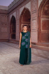 SF-267 | Embroidered Rayyan Silk 3Pcs | Luxury Formal