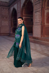 SF-267 | Embroidered Rayyan Silk 3Pcs | Luxury Formal