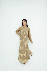 SF-271 | Threadwork Pure Organza Kaftan | Luxury Formal