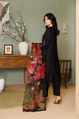 CHICKEN KARI 3PC EMBROIDERED WINTER DRESS