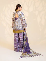 3 PIECE - PRINTED LAWN SUIT