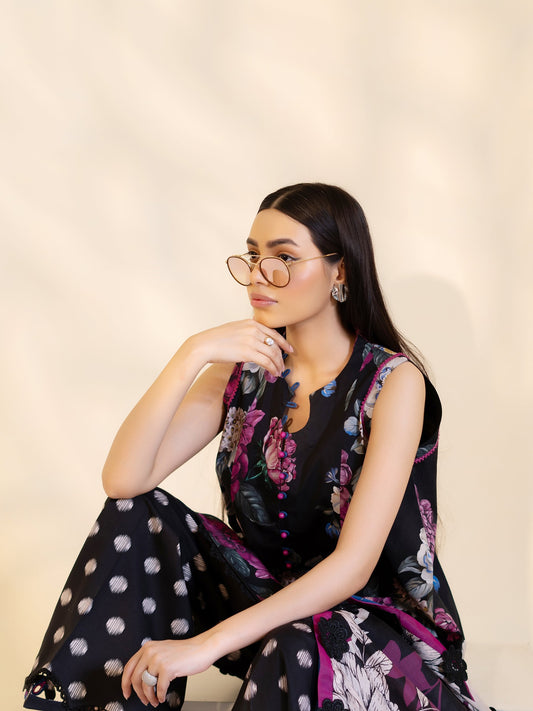 3 PIECE - PRINTED LAWN SUIT