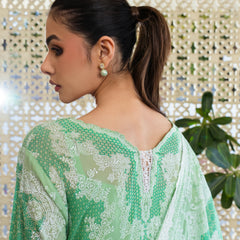 Sylvia Georgette 4 Piece | Hand-Embellished And Screen Printed