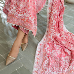 Galinda Chiffon 4 Piece | Hand-Embellished And Screen Printed