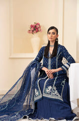 SAPPHIRE ELEGANCE – Noorangi – Summer Silk – Organza