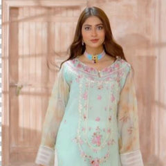 Sky Blossom - Blooming Threads By Noorangi Flat 30% Off