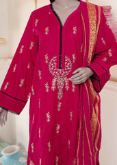 3 Pc Embroidered Lawn Suit