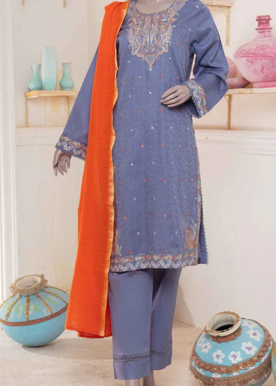 3 Pc Embroidered Lawn Suit