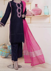 3 Pc Embroidered Lawn Suit