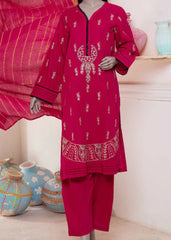 3 Pc Embroidered Lawn Suit