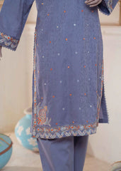 3 Pc Embroidered Lawn Suit