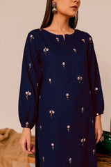Reemi Blue 2Pc Embroidered Dress