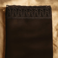 Black Korean Chiffon - Chaddar