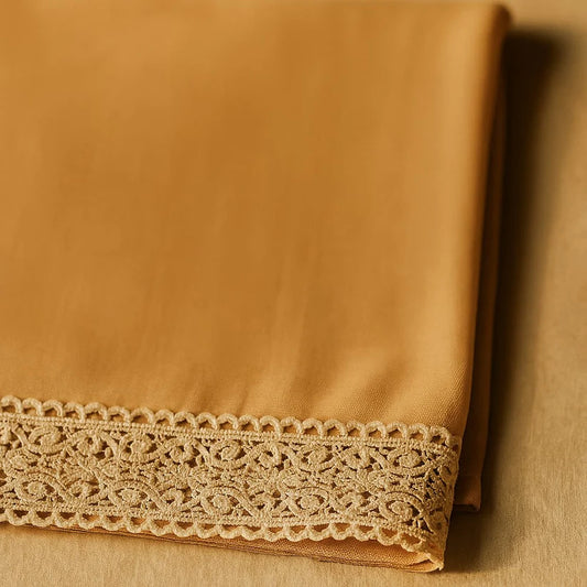 Beige Korean Chiffon - Chaddar